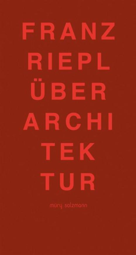 Über Architektur   