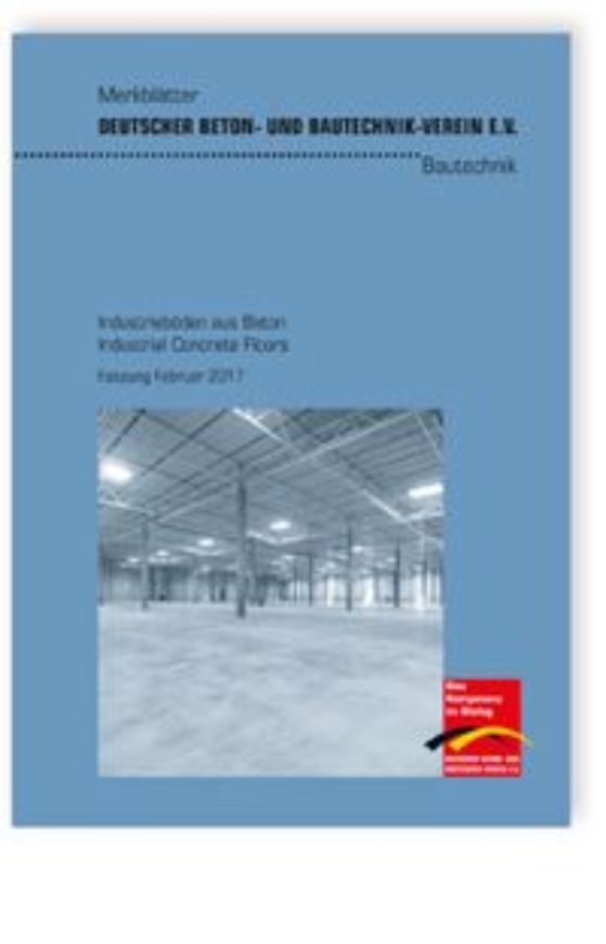 DBV Merkblatt Industrieböden aus Beton