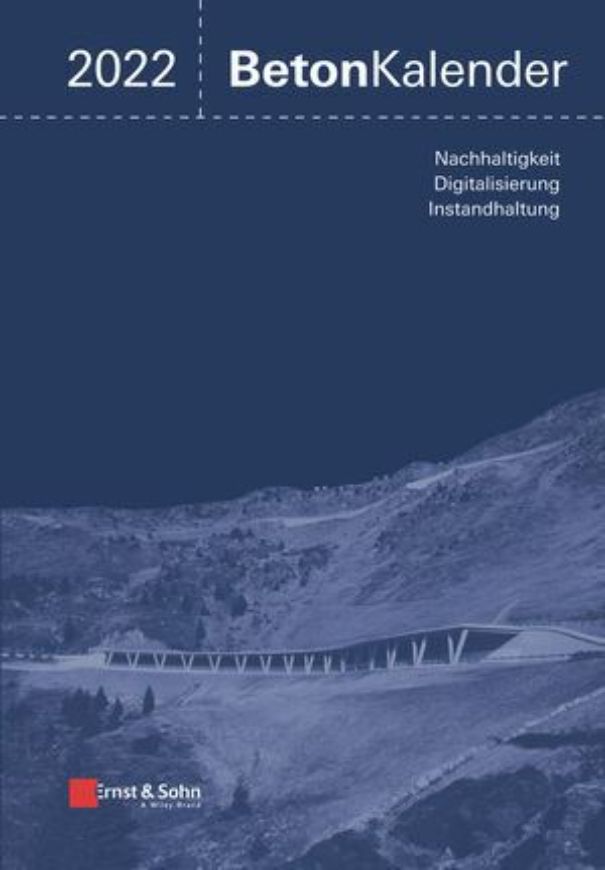 Beton-Kalender 2022  - Fortsetzungsbezug