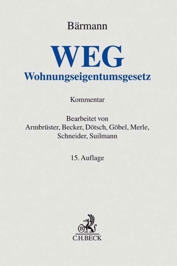 Bärmann  WEG