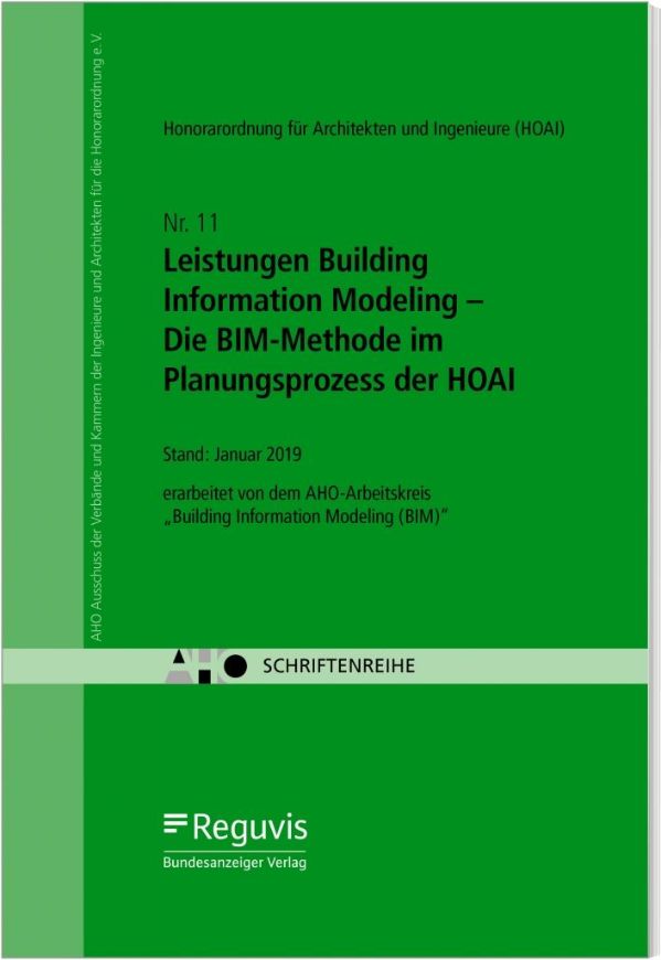 AHO - Heft 11 - Leistungen Building Information Modeling