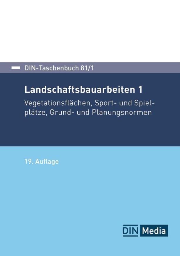 DIN-Taschenbuch 81/1