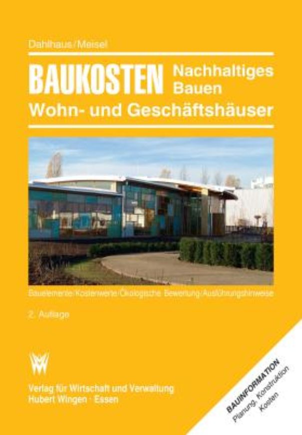 Baukosten. Nachhaltiges Bauen