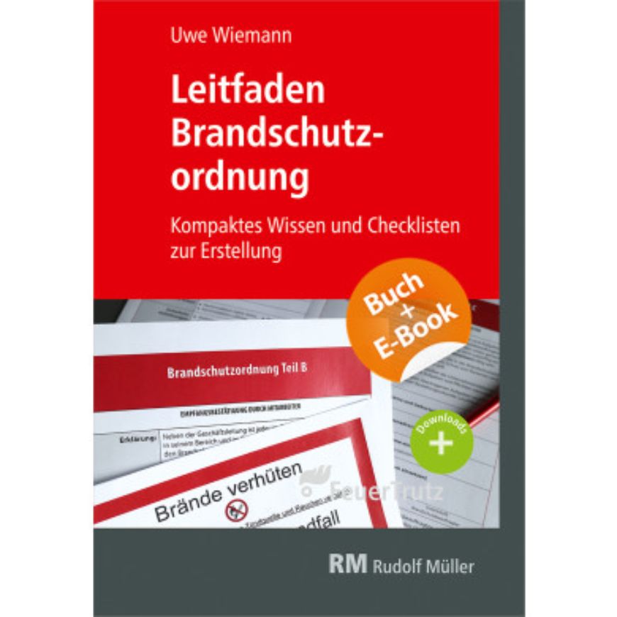 Leitfaden Brandschutzordnung   Bundle Buch + EBOOK