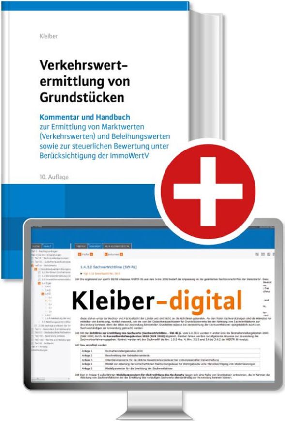 Verkehrswertermittlung von Grundstücken - Bundle-Angebot print + digital
